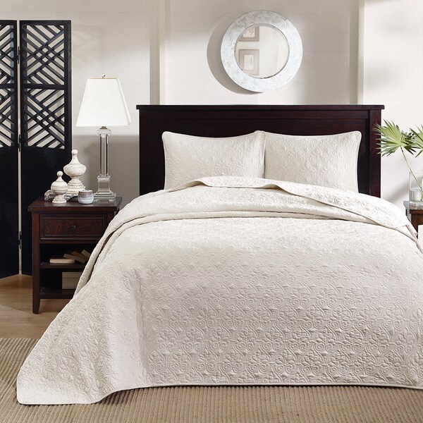 Oversized Bedspread Set in Seafoam 