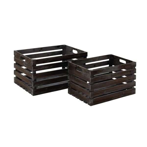Wood Wine Rack (Set of Two)