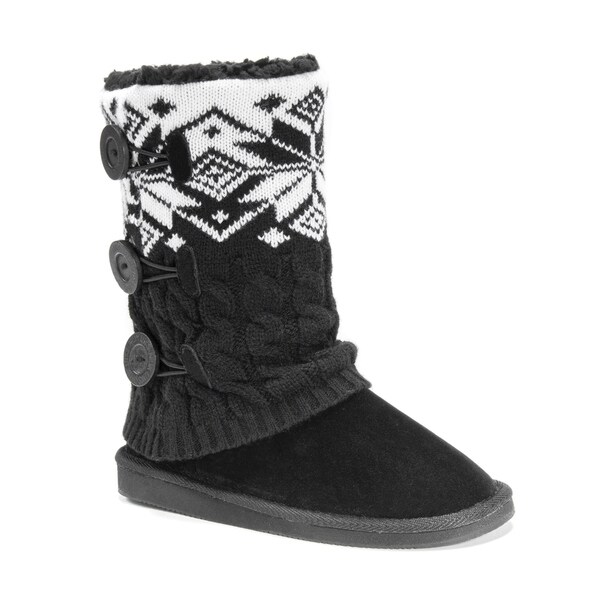 Shop Muk Luks Women's Polyester/ Acrylic Cheryl Boots - Free Shipping ...