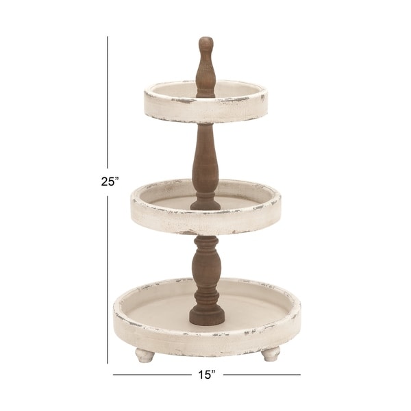 tiered serving tray