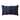 Pillow Perfect Tribal Stitches Navy-white Rectangular Throw Pillow