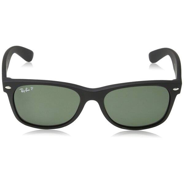 Ray Ban Rb2132 622 58 New Wayfarer Black Frame Polarized Green 52mm Lens Sunglasses Overstock