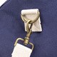Personalized Navy Canvas & Leather Duffle Bag - Thumbnail 3