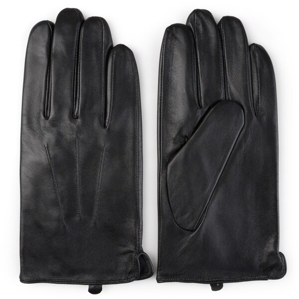 mens sheepskin lined leather gloves