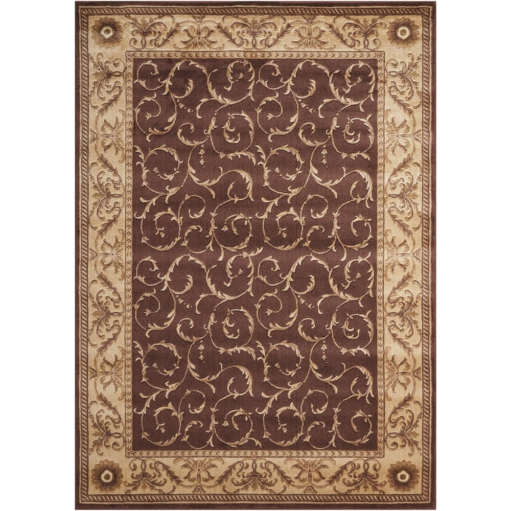 Nourison Somerset Trellis Border Area Rug