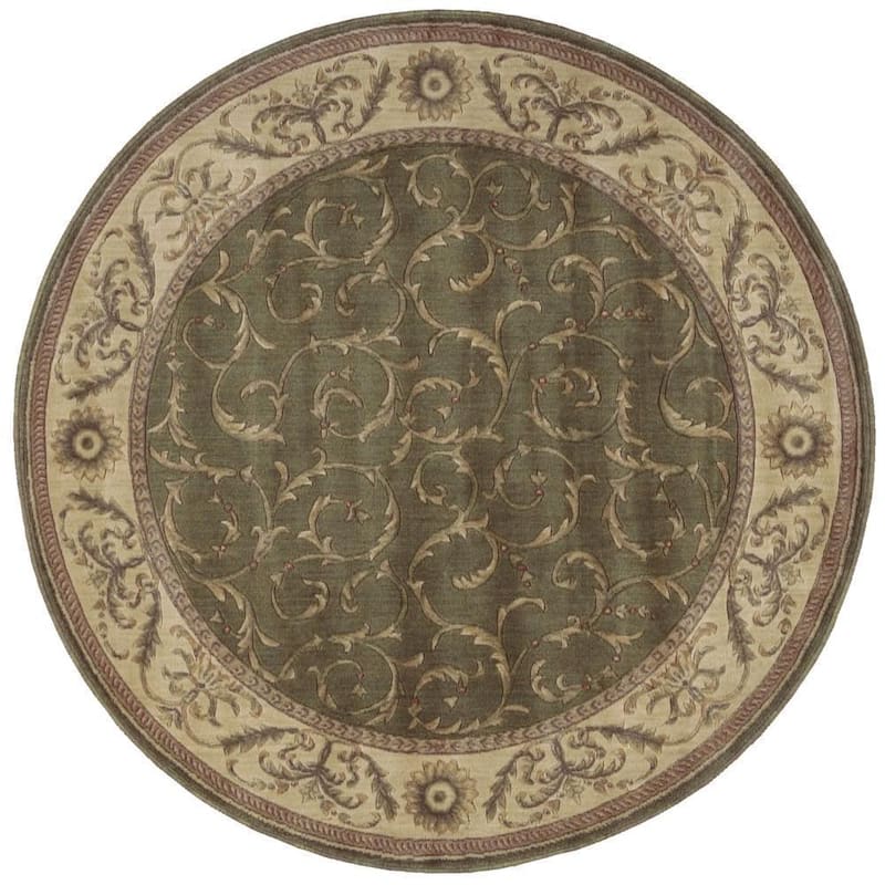 Nourison Somerset Trellis Border Area Rug