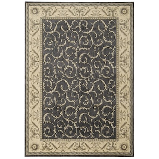 Nourison Somerset Trellis Border Area Rug