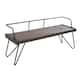 Option antique/walnut