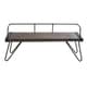 preview thumbnail 6 of 25, Carbon Loft Salk Industrial Dining / Entryway Bench