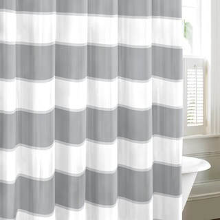 Stripe Shower Curtains  Overstock.com  Vibrant Fabric Bath Curtains.