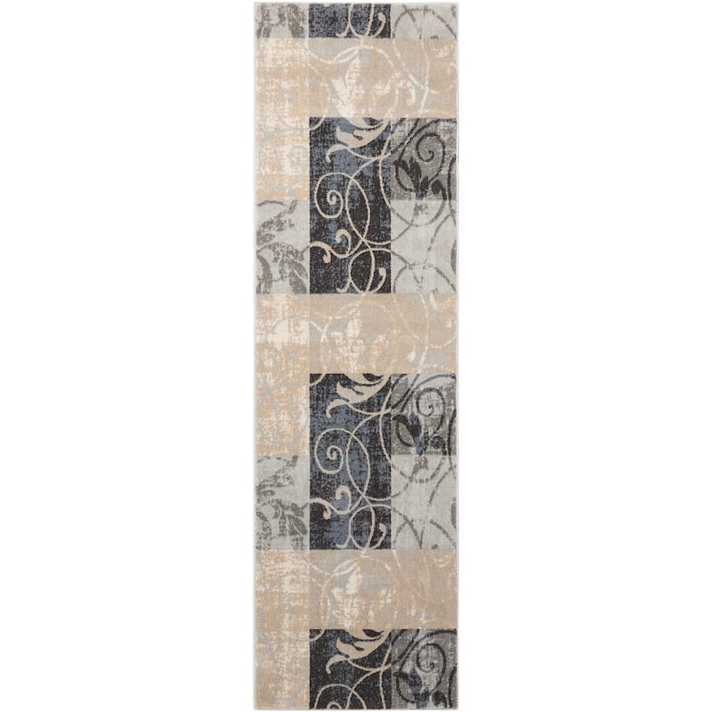 Nourison Maxell Ombre Area Rug - 2'2" x 7'6" Runner - Multi - Rectangle