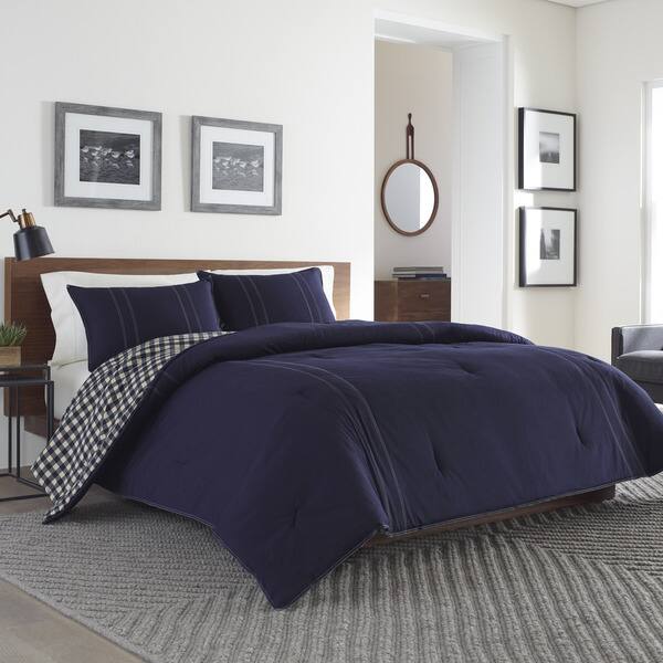 Shop Eddie Bauer Kingston Reversible 3 Piece Comforter Set On