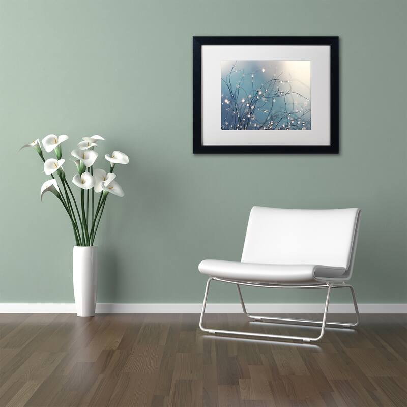Beata Czyzowska Young 'When You're Sleeping' Matted Framed Art