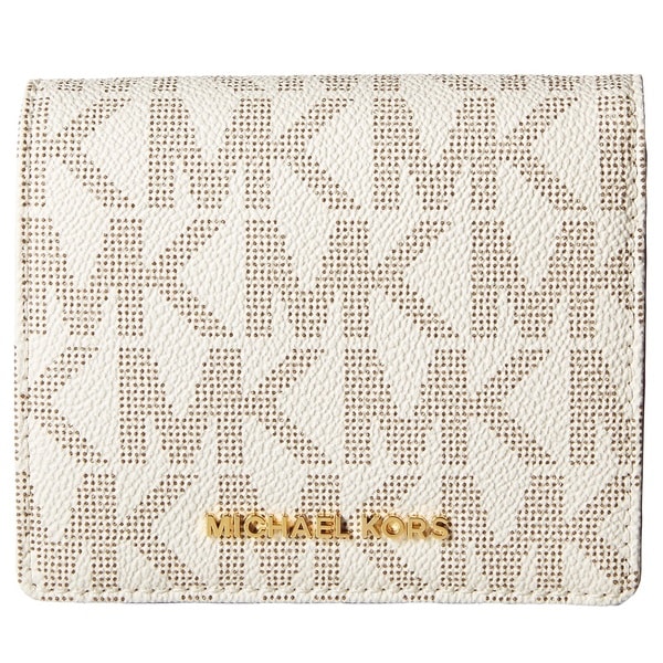 vanilla michael kors wallet