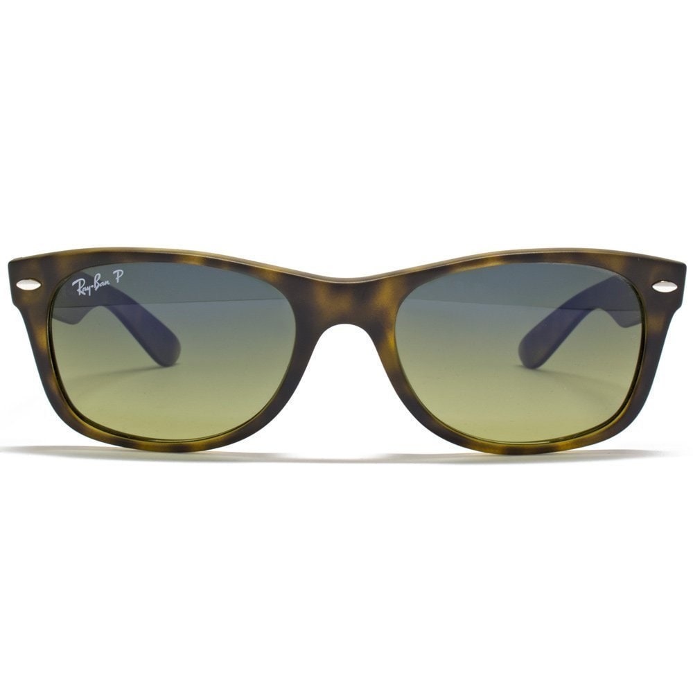Shop For Ray Ban Rb2132 4 76 New Wayfarer Tortoise Frame Polarized Blue Green Gradient 52mm Lens Sunglasses Get Free Delivery On Everything At Overstock Your Online Sunglasses Shop Get 5 In Rewards With Club O