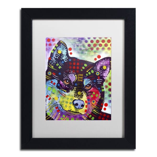 Shop Dean Russo Shiba Inu Matted Framed Art Free