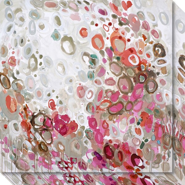 Canvas Art Gallery Wrap 'Smile All You Want' by Casey Matthews 20 x 20-inch