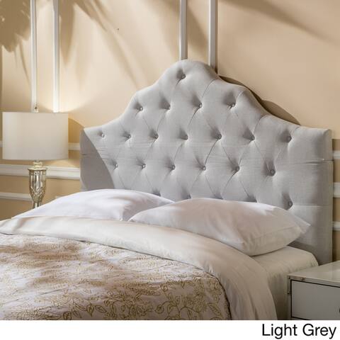 Marlen Adjustable Full/ Queen Tufted Fabric Headboard by Christopher Knight Home