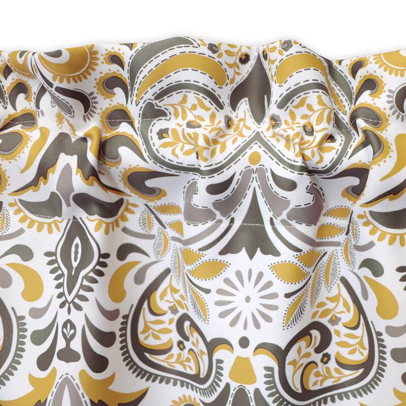 The Curated Nomad La Boheme Room Darkening Valance Set