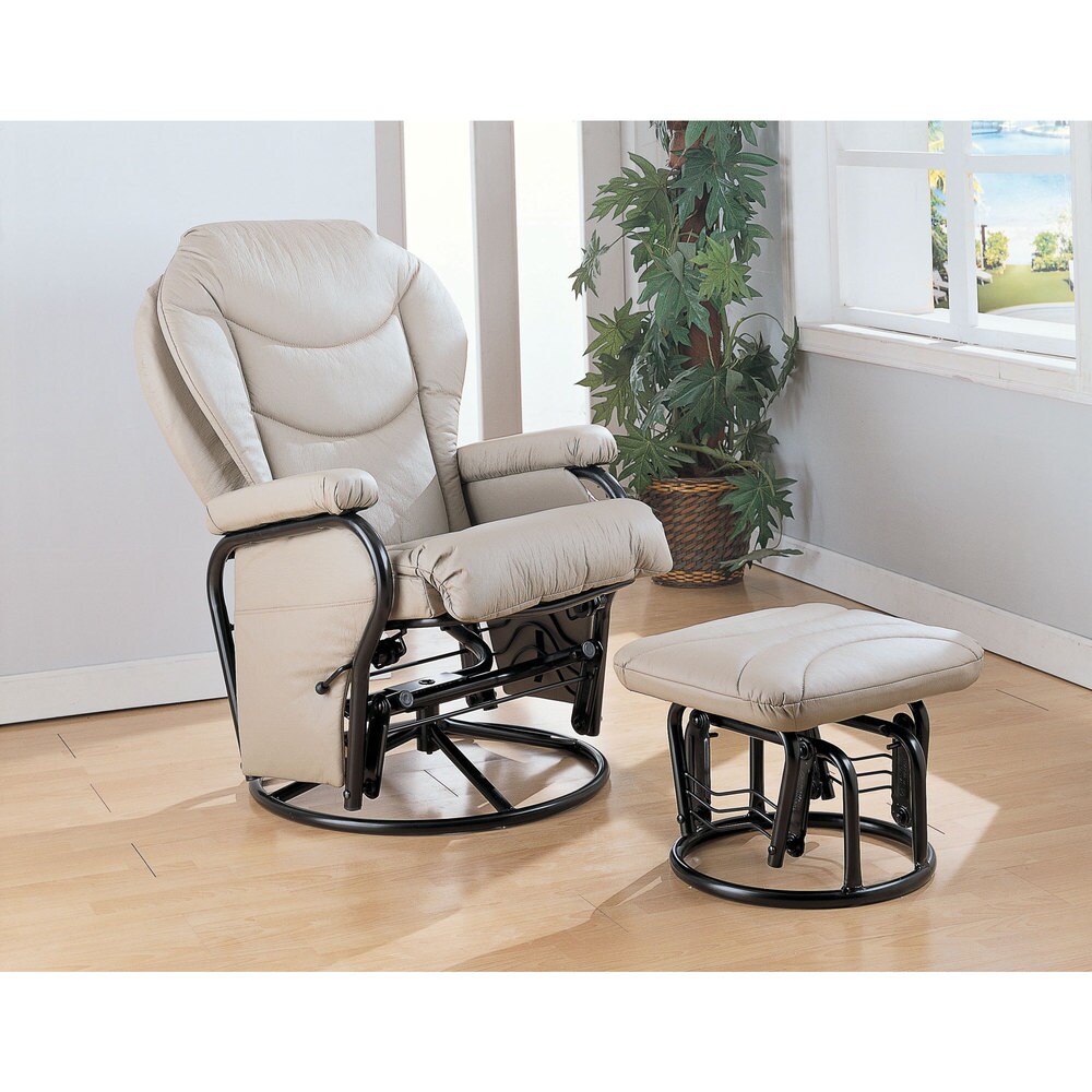 best glider with ottoman