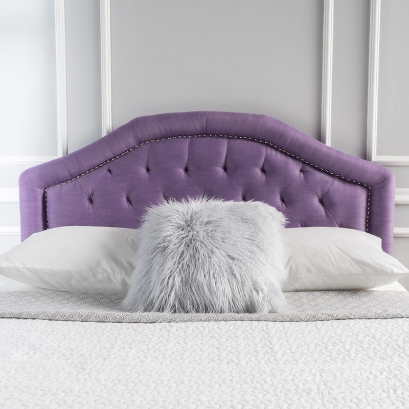 Killian Full/Queen Upholstered Headboard by Christopher Knight Home - Light Purple