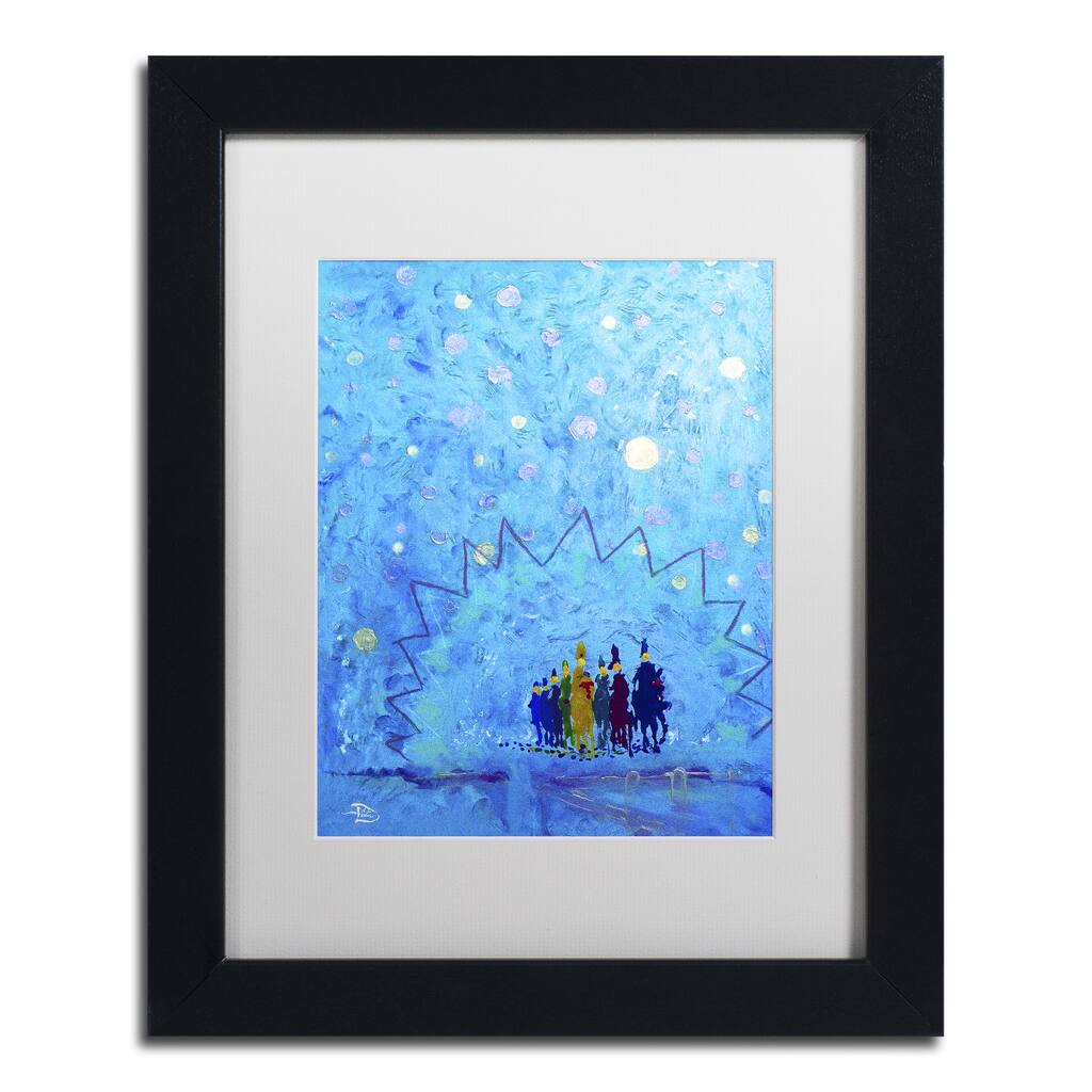 Lowell S.V. Devin 'Ice Palace Color Guard' Matted Framed Art