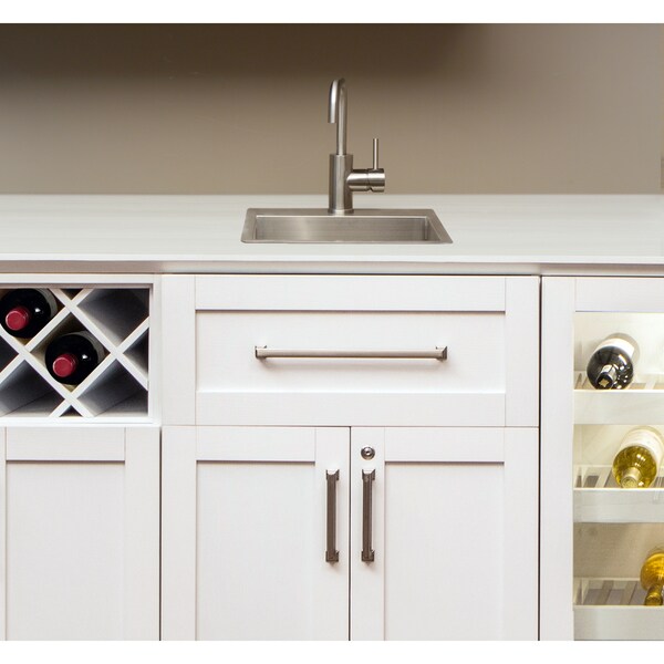 Newage Products 14 Inch Wide X Deep Stainless Steel Newage Products 14 Inch Wide X Deep Stainless Steel Home Bar Sink