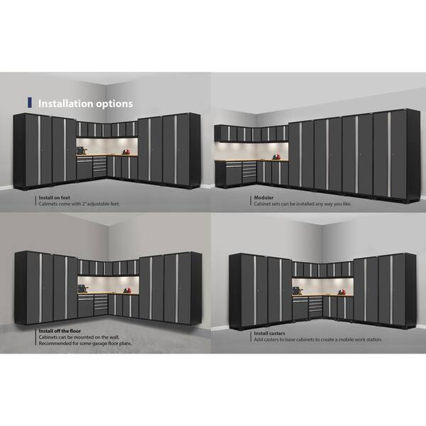 Shop Newage Products Pro Series Bamboo Worktops 16 Piece Corner