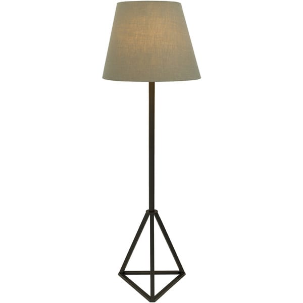 Chambery Floor Lamp with Painted Iron Base