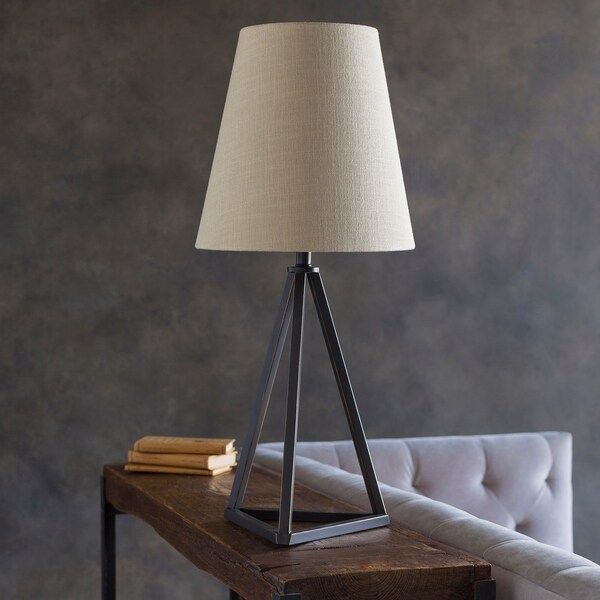 Shop Charleigh Table Lamp with Painted Iron Base On Sale Free