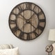 preview thumbnail 2 of 0, Carbon Loft Maunchly Roman Numerals Vintage Wall Clock