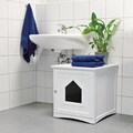 Trixie Wooden Cat House and Litter Box Enclosure