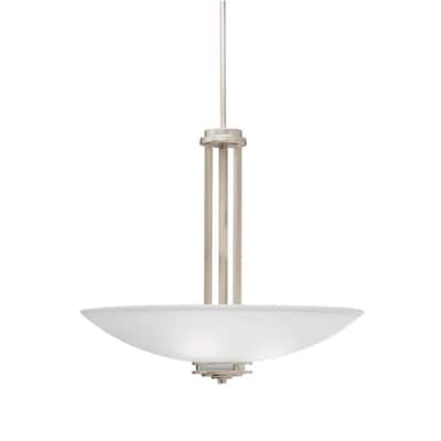 Kichler Lighting Hendrik Collection 3-light Brushed Nickel Pendant