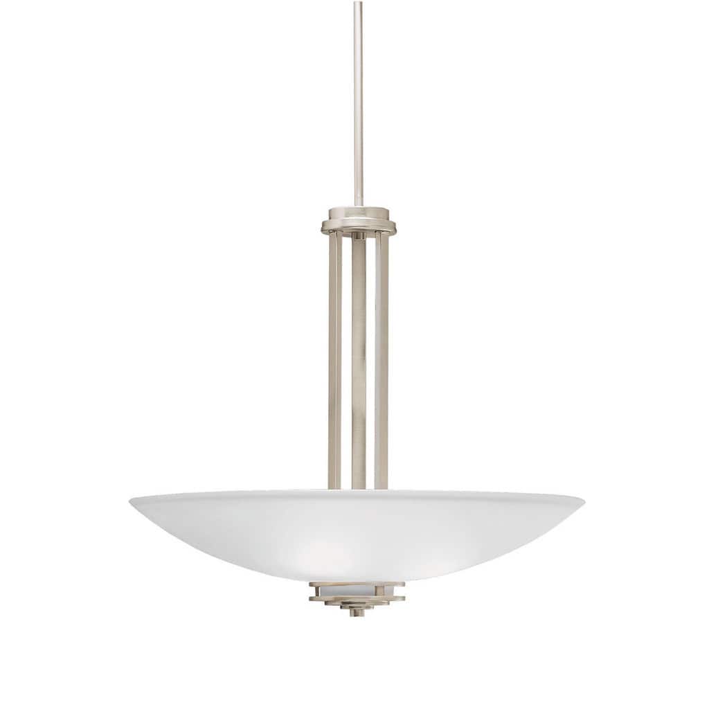 Kichler Lighting Hendrik Collection 3-light Brushed Nickel Pendant