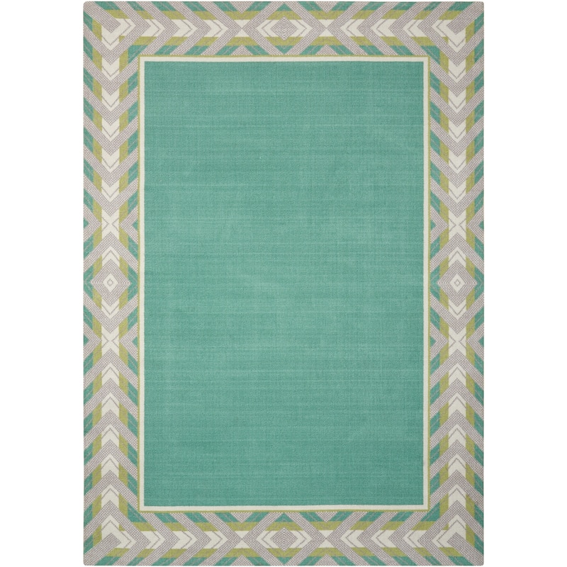 Waverly Sun N' Shade Geometric Indoor/Outdoor Area Rug