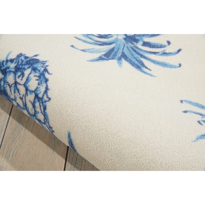 Waverly Sun N' Shade Pineapples Indoor/Outdoor Area Rug