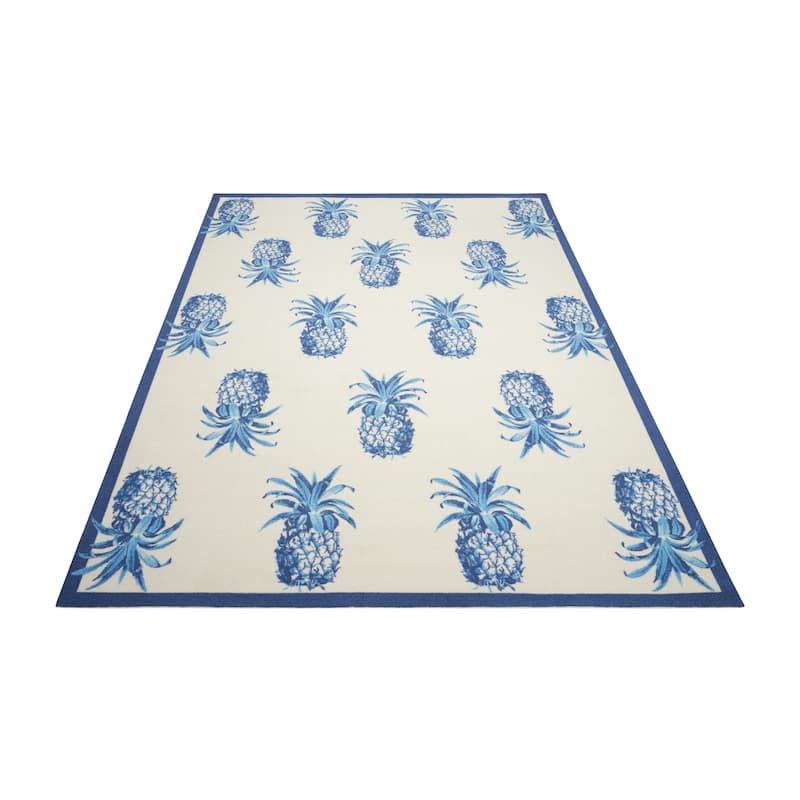 Waverly Sun N' Shade Pineapples Indoor/Outdoor Area Rug