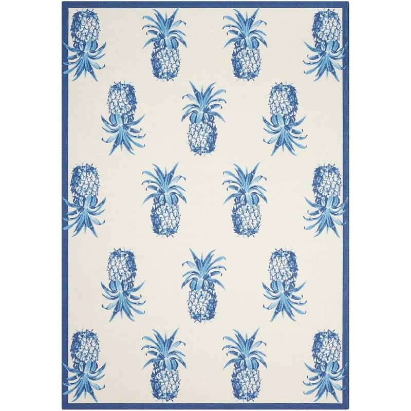 Waverly Sun N' Shade Pineapples Indoor/Outdoor Area Rug