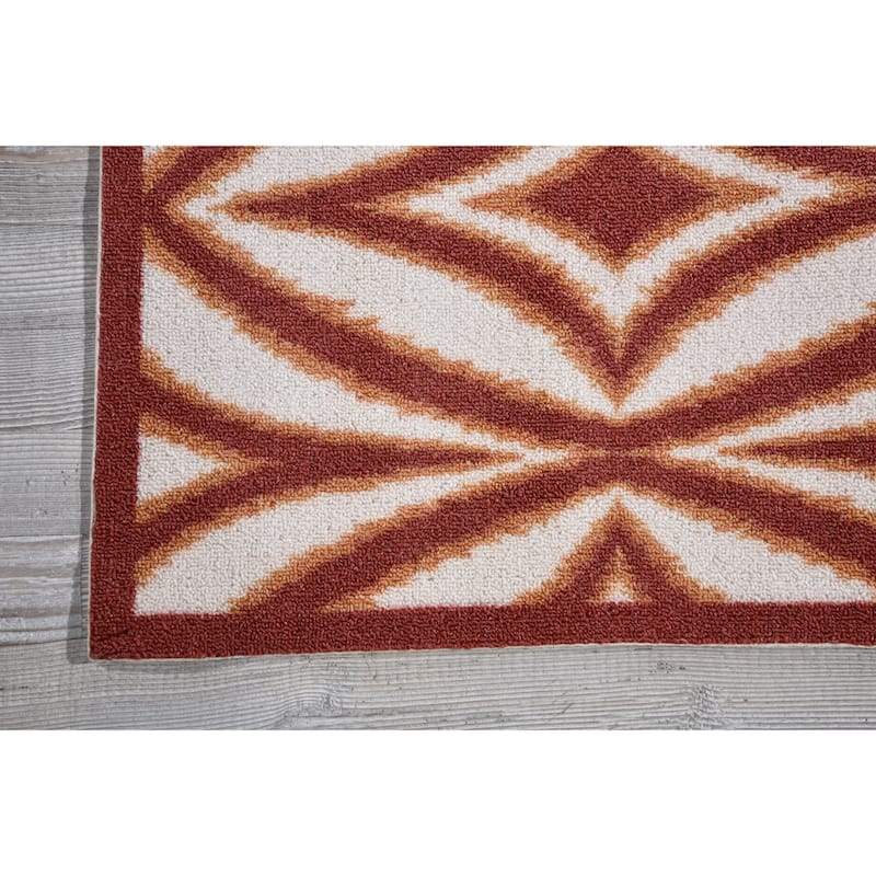 Waverly Sun N' Shade Geometric Indoor/Outdoor Area Rug