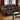 Coaster Furniture Myleene Chestnut Motion Sofa with Drop-down Table