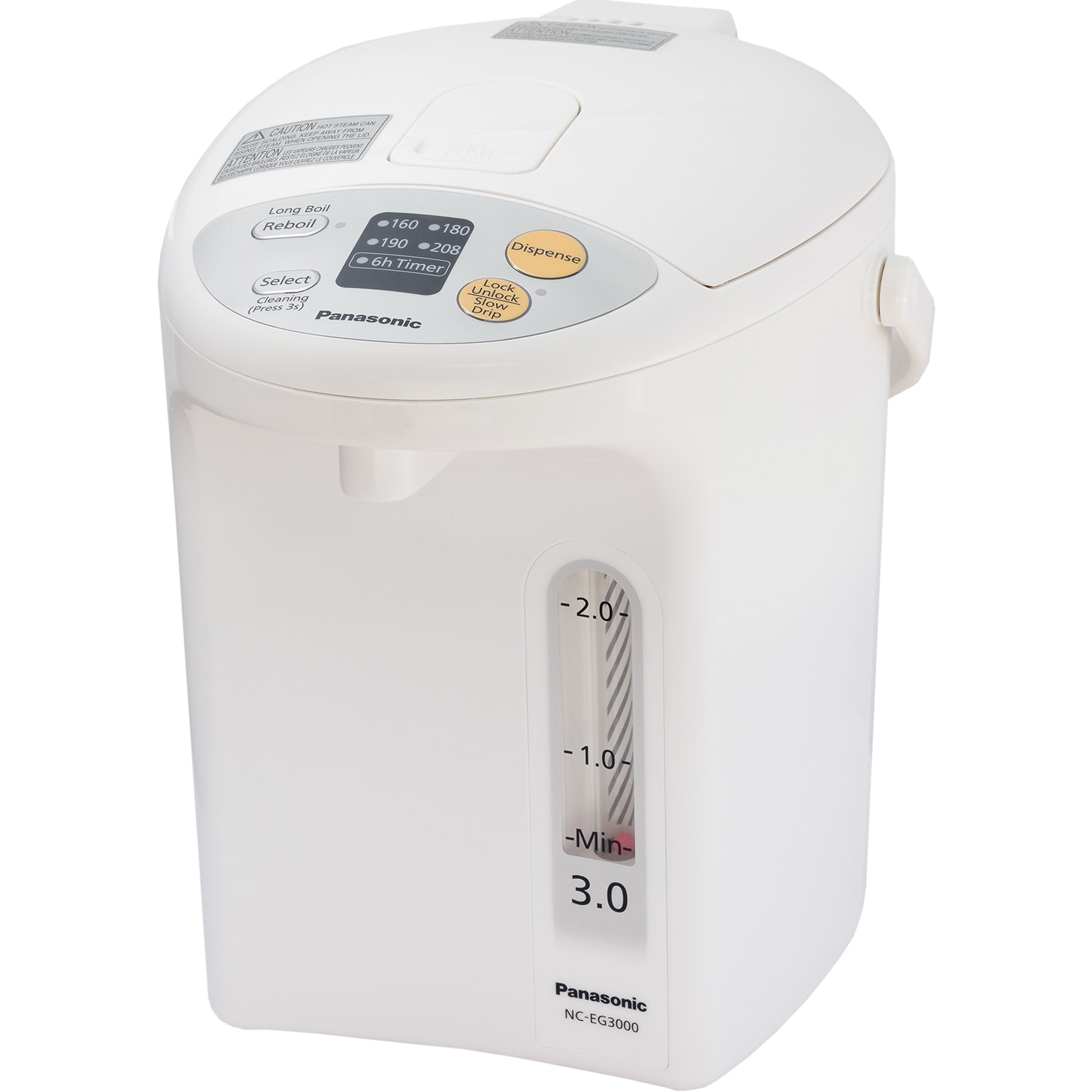 Zojirushi CDLFC30 3-Liter Hot Water Boiler & Dispenser, White