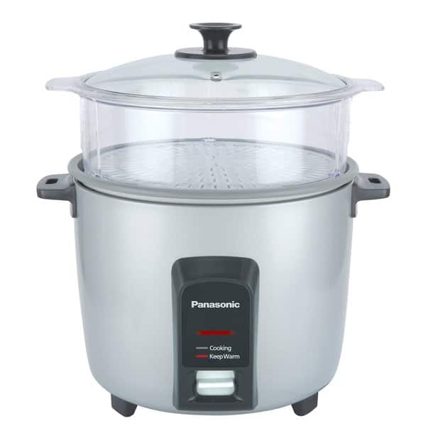 Rice Cooker, 12-Cup (Cooked), Stainless Steel - Professional Series