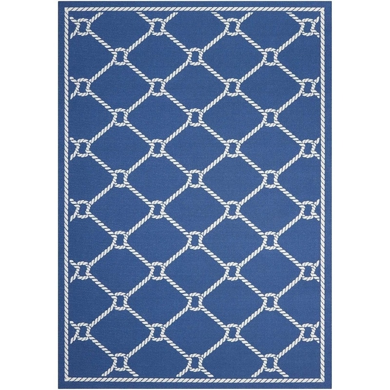 Waverly Sun N' Shade Nautical Rope Indoor/Outdoor Area Rug