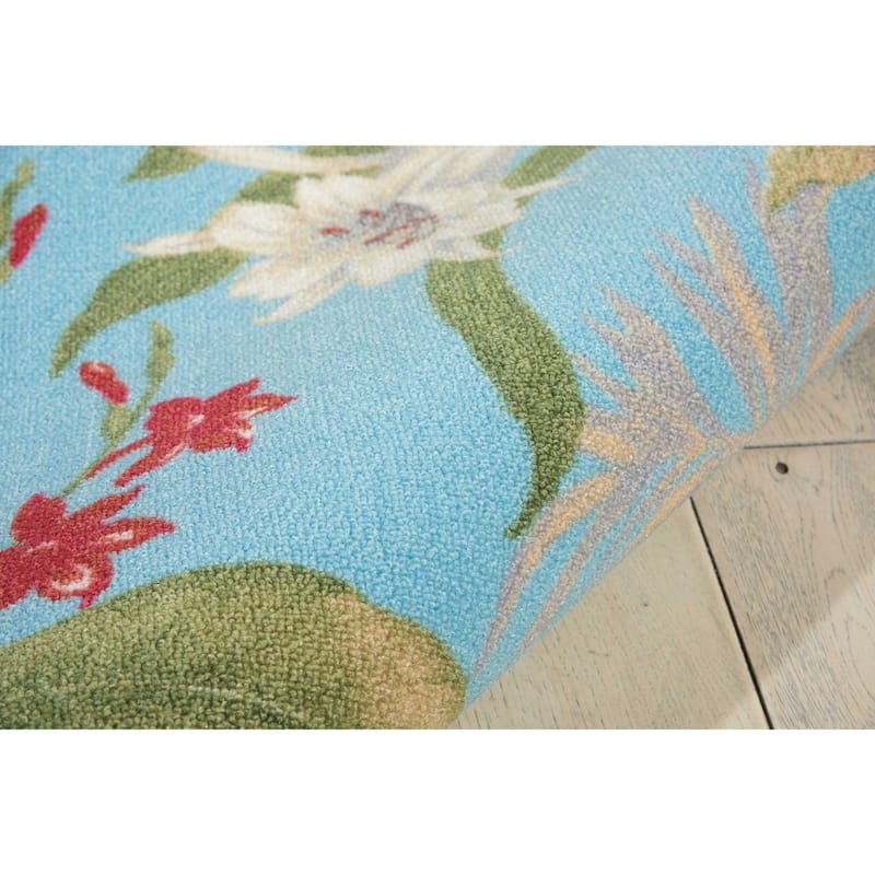 Waverly Sun N' Shade Botanical Indoor/Outdoor Area Rug