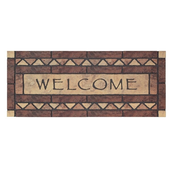 Mohawk Home Doorscapes Manor Celtic Rocks Estate (1'7.5" x 3'11") - 1'7.5" x 3'11"