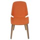 Serena Walnut Mid-century Modern Dining Chairs (Set of 2) - Free ...