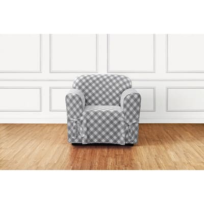 Sure Fit Buffalo Check Chair Slipcover