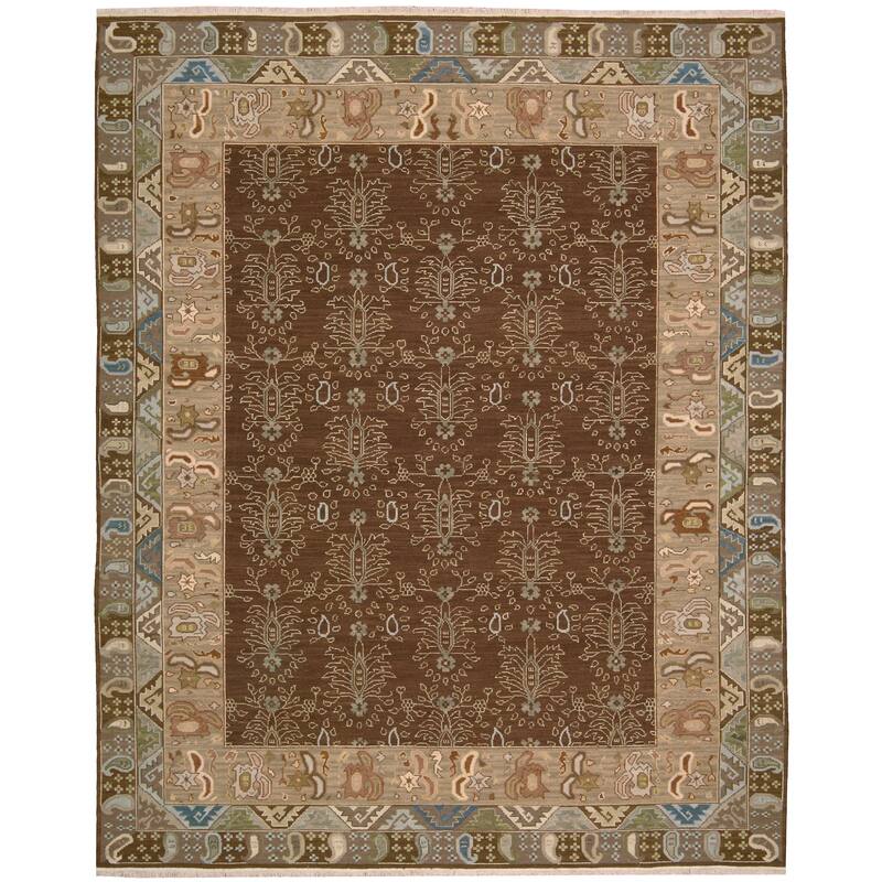 Nourison Nourmak Area Rug - 12' x 18' - Brown - Rectangle