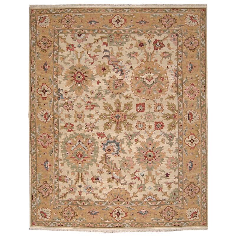 Nourison Nourmak Traditional Soumak Area Rug - 12' x 18' - Beige - Rectangle