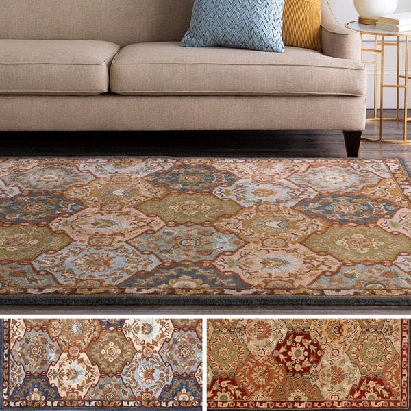 Hand-Tufted Coliseum Wool Area Rug
